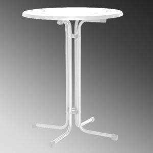 MFG-Freizeit Stehtisch, 80x110 cm, weiß